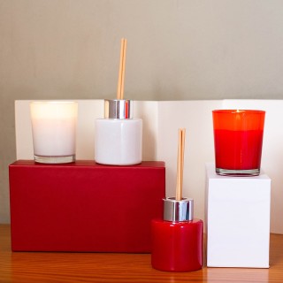 Set velas y difusor aroma personalizado